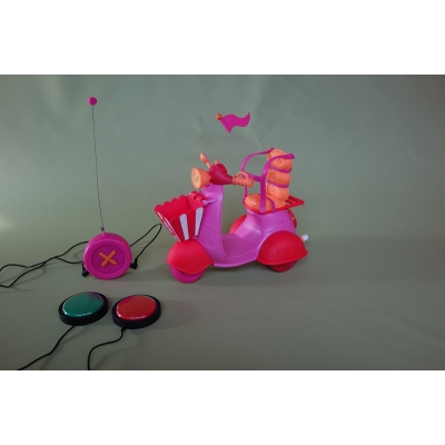 Lalaloopsy scooter tweeknops (afstandsbediening)