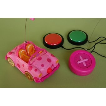 Lalaloopsy auto tweeknops (afstandsbediening)